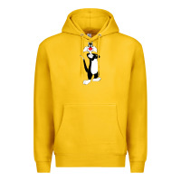 Lemon sylvester cat Premium Hoodie - linhVisuals