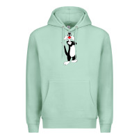 Seafoam sylvester cat Premium Hoodie - linhVisuals
