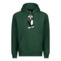 Sports Green sylvester cat Premium Hoodie - linhVisuals
