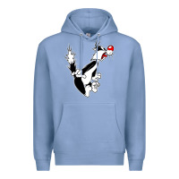 Colony Blue sylvester cat Premium Hoodie - linhVisuals