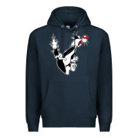 Navy sylvester cat Premium Hoodie - linhVisuals