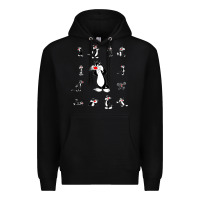 Sylvester Cat Premium Hoodie | Teevron