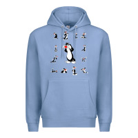 Colony Blue sylvester cat Premium Hoodie - linhVisuals