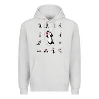 Dove Grey sylvester cat Premium Hoodie - linhVisuals