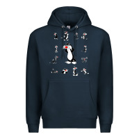 Navy sylvester cat Premium Hoodie - linhVisuals