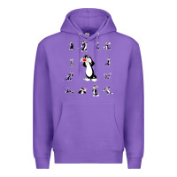 Purple sylvester cat Premium Hoodie - linhVisuals