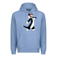 Colony Blue sylvester cat Premium Hoodie - linhVisuals