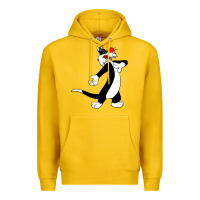 Lemon sylvester cat Premium Hoodie - linhVisuals