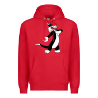 Red sylvester cat Premium Hoodie - linhVisuals