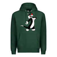 Sports Green sylvester cat Premium Hoodie - linhVisuals