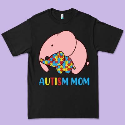 Autism Awareness Autism Mom Premium Tee Designed By Cowhidedigitalart