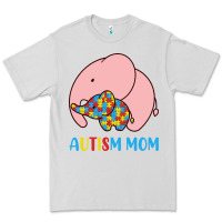 Dove Grey autism awareness autism mom Premium Tee - CowhideDigitalArt