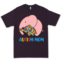 Plum autism awareness autism mom Premium Tee - CowhideDigitalArt