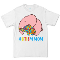 White autism awareness autism mom Premium Tee - CowhideDigitalArt