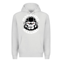 Dove Grey harambe Premium Hoodie - linhVisuals
