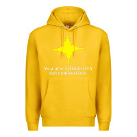 Lemon undertale   determination point Premium Hoodie - linhVisuals