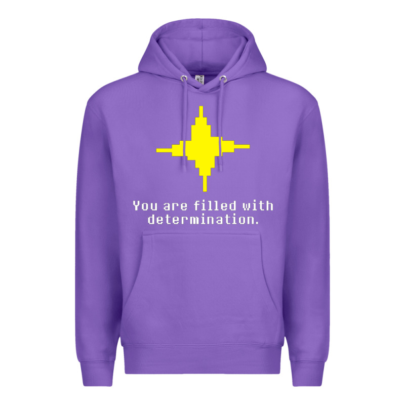 Undertale   Determination Point Premium Hoodie by linhVisuals | Teevron