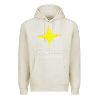 Oatmeal Heather undertale   determination point Premium Hoodie - linhVisuals