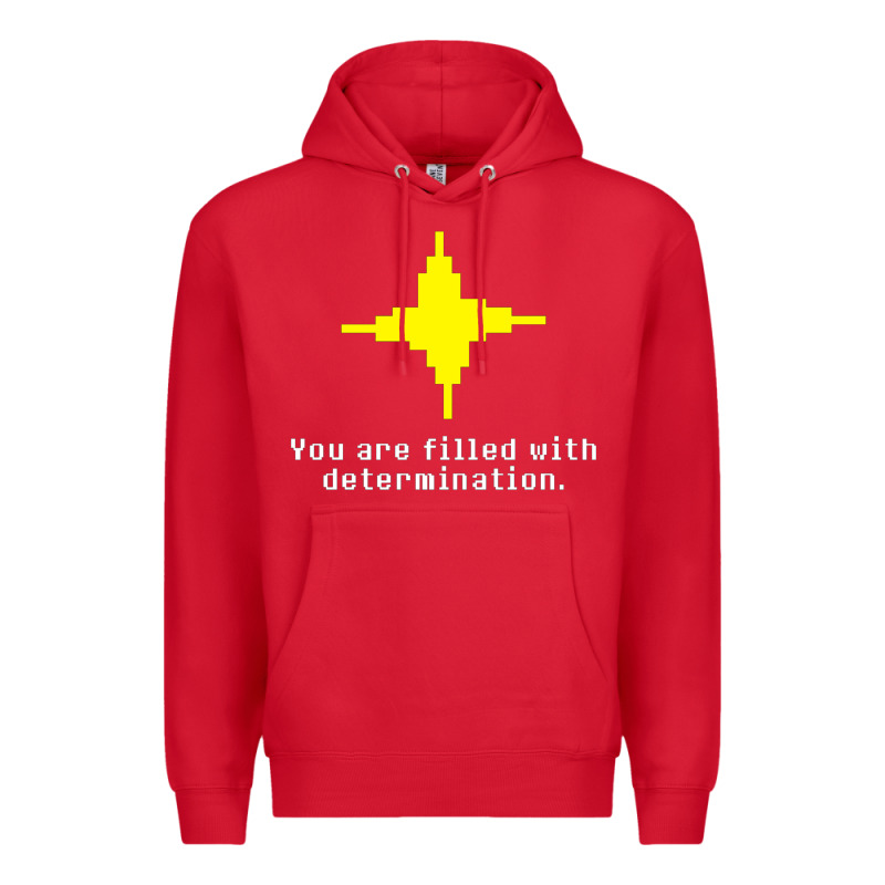 Undertale   Determination Point Premium Hoodie by linhVisuals | Teevron
