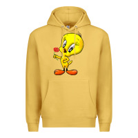 Antique Gold tweety Premium Hoodie - linhVisuals