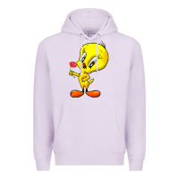 Lilac tweety Premium Hoodie - linhVisuals