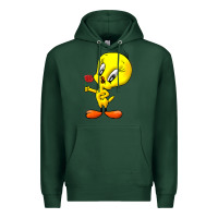 Sports Green tweety Premium Hoodie - linhVisuals