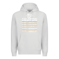 Dove Grey tech support hourly rate t shirt Premium Hoodie - linhVisuals