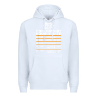 White tech support hourly rate t shirt Premium Hoodie - linhVisuals