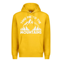 Lemon take me to the mountains nature lover Premium Hoodie - linhVisuals