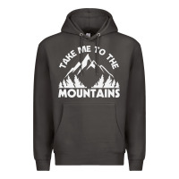 Smoke take me to the mountains nature lover Premium Hoodie - linhVisuals