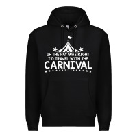 Black carnival Premium Hoodie - linhVisuals