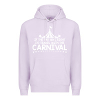 Lilac carnival Premium Hoodie - linhVisuals