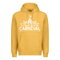 Mustard carnival Premium Hoodie - linhVisuals