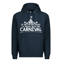 Navy carnival Premium Hoodie - linhVisuals