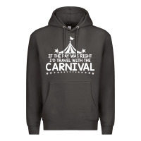 Smoke carnival Premium Hoodie - linhVisuals