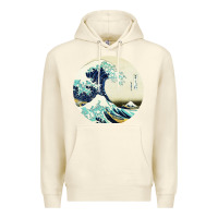 Sandshell great wave Premium Hoodie - linhVisuals