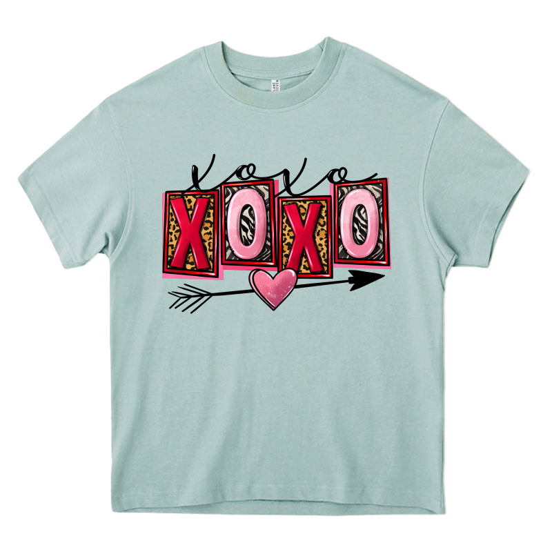 Xoxo Love Heavy Core Tee by FaDigitalArtStudio | Teevron