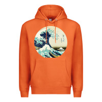 Carrot great wave Premium Hoodie - linhVisuals