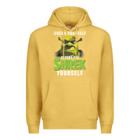 Antique Gold sh.rek check yourself before you sh.rek yourself t shirt Premium Hoodie - linhVisuals