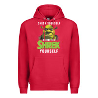 Cardinal sh.rek check yourself before you sh.rek yourself t shirt Premium Hoodie - linhVisuals