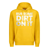 Lemon vintage funny shirts for men, rub some dirt on it long sleeve t shirt Premium Hoodie - linhVisuals