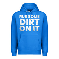 True Royal vintage funny shirts for men, rub some dirt on it long sleeve t shirt Premium Hoodie - linhVisuals