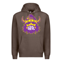 Coffee skol nordic viking helmet shirt Premium Hoodie - linhVisuals