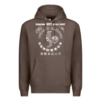 Coffee sriracha official hot chili sauce men's graphic Premium Hoodie - linhVisuals