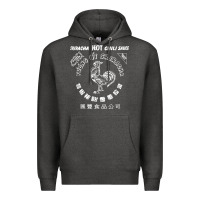 Charcoal Heather sriracha official hot chili sauce men's graphic Premium Hoodie - linhVisuals