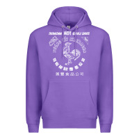 Purple sriracha official hot chili sauce men's graphic Premium Hoodie - linhVisuals