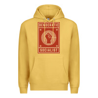 Antique Gold democratic socialist Premium Hoodie - linhVisuals