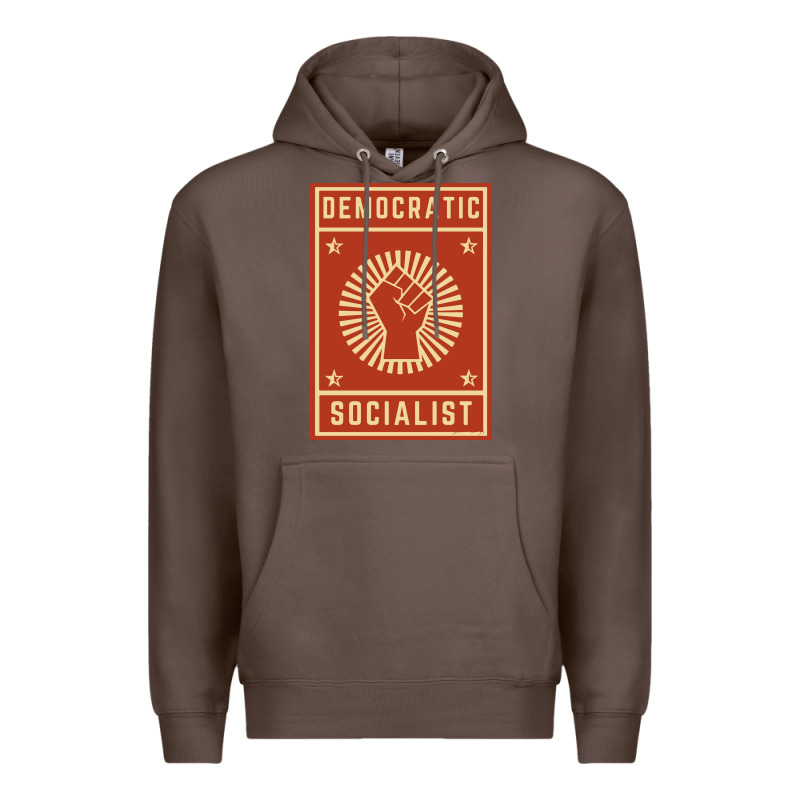 Democratic Socialist Premium Hoodie by linhVisuals | Teevron