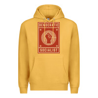 Mustard democratic socialist Premium Hoodie - linhVisuals