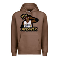 Chestnut sixers the answer Premium Hoodie - linhVisuals